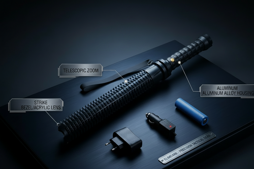 800/350 Lumen Rechargeable Flashlight